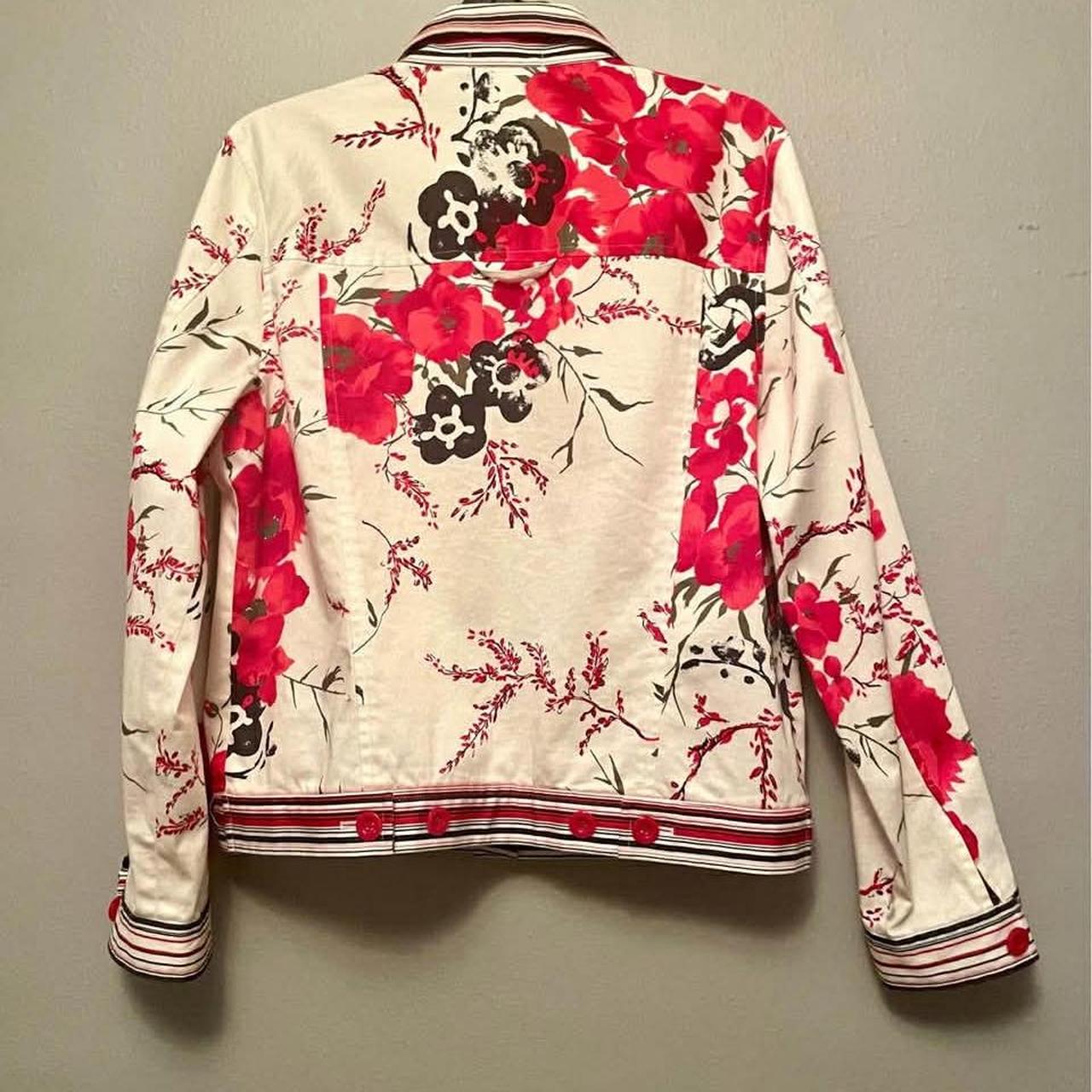 Women's Varsity Jacket - Multi/White - S – Gorgeo… - image 2