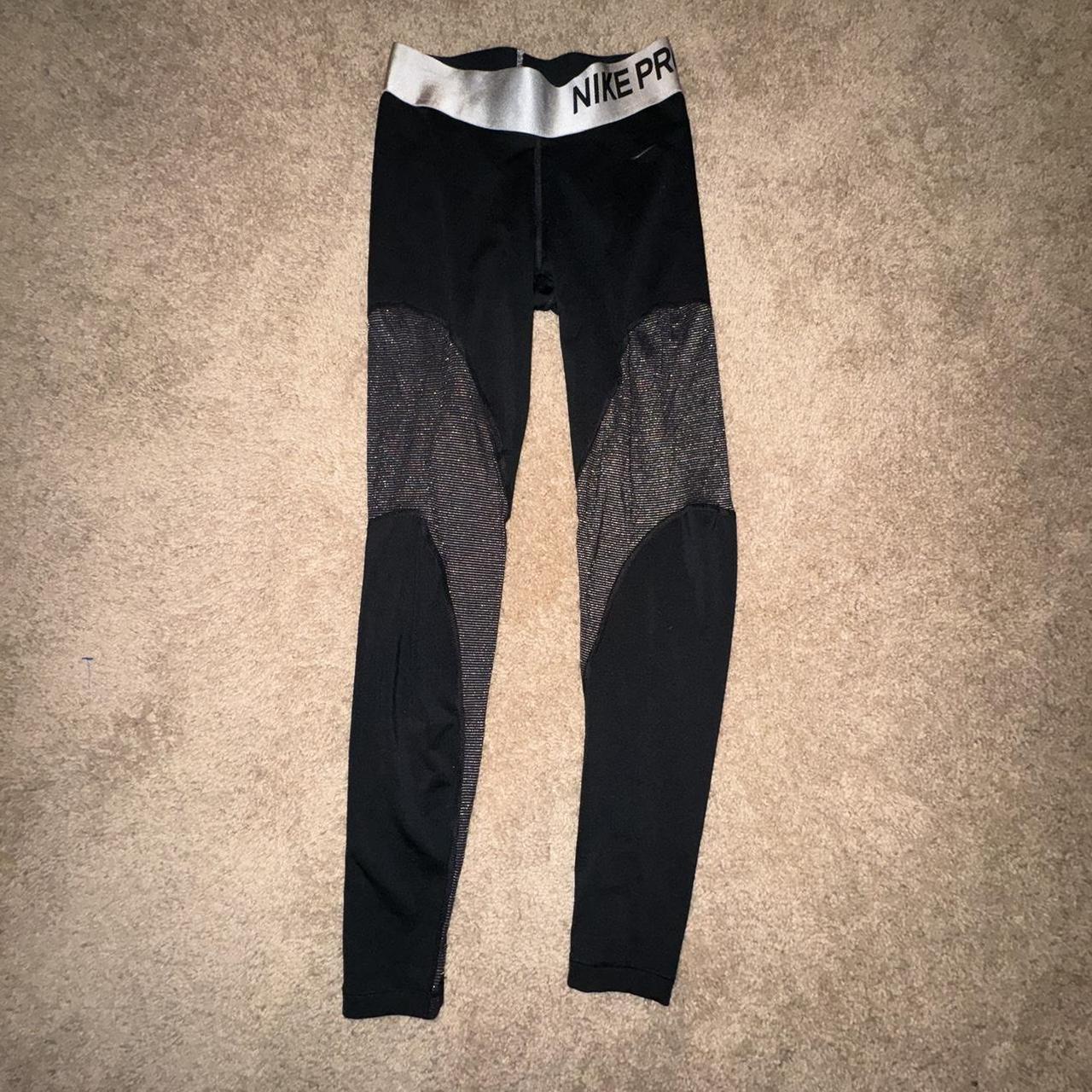 Nike pro sparkle leggings best sale