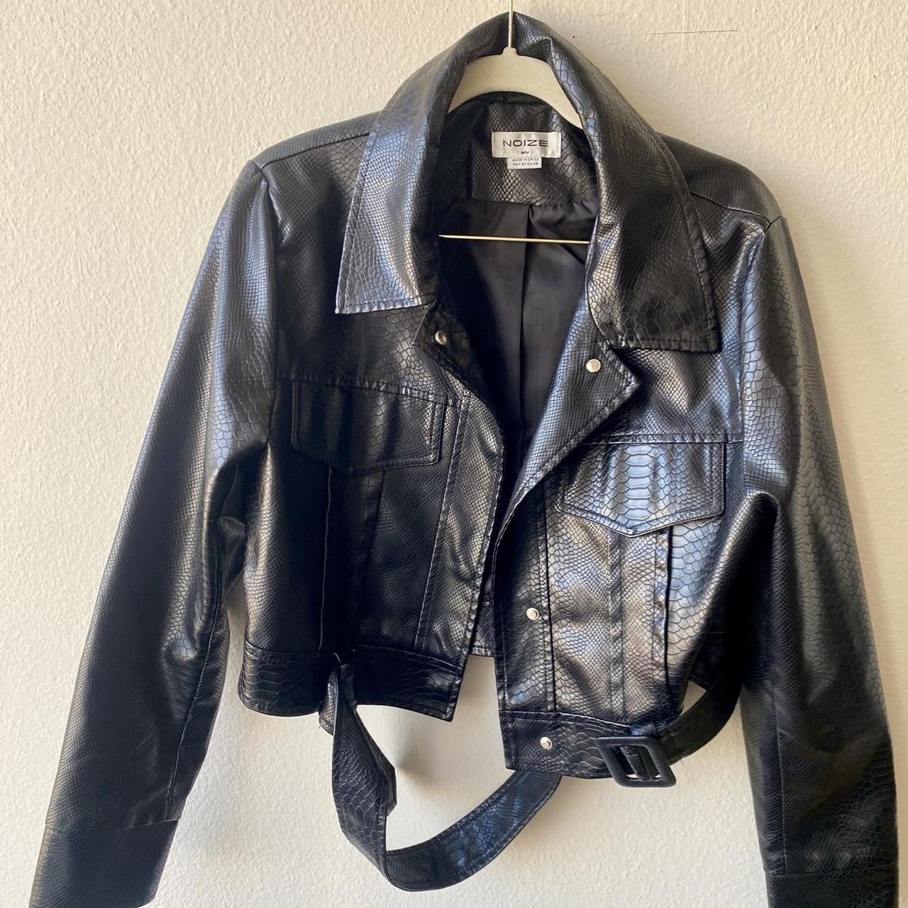 Noize leather jacket hotsell