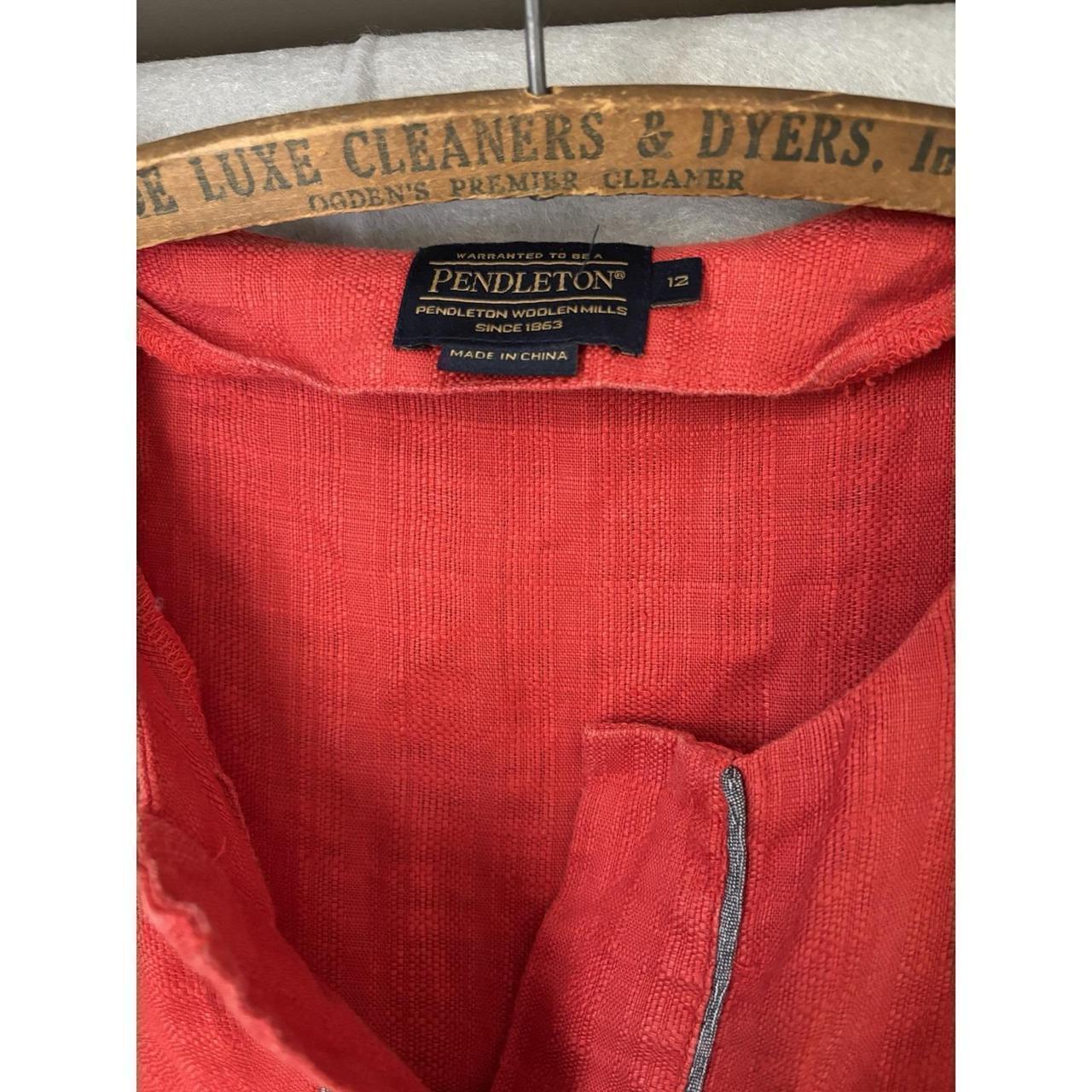 Pendleton Women's Blouse - Red - 12 – Pendleton B… - image 2