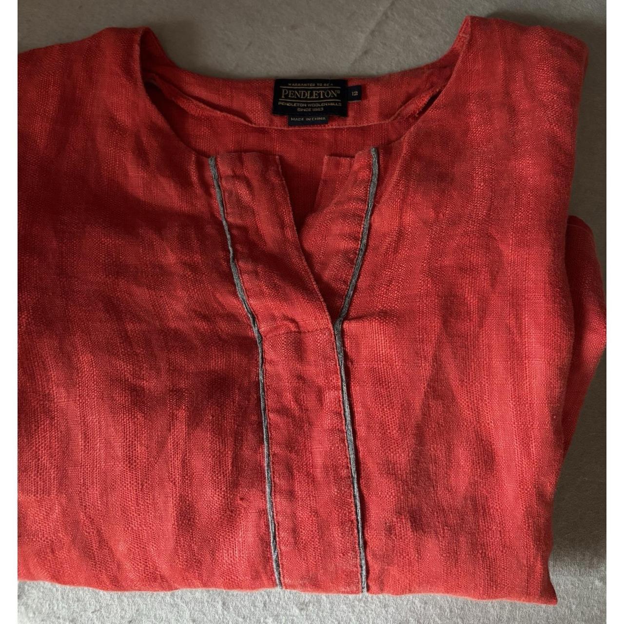 Pendleton Women's Blouse - Red - 12 – Pendleton B… - image 8