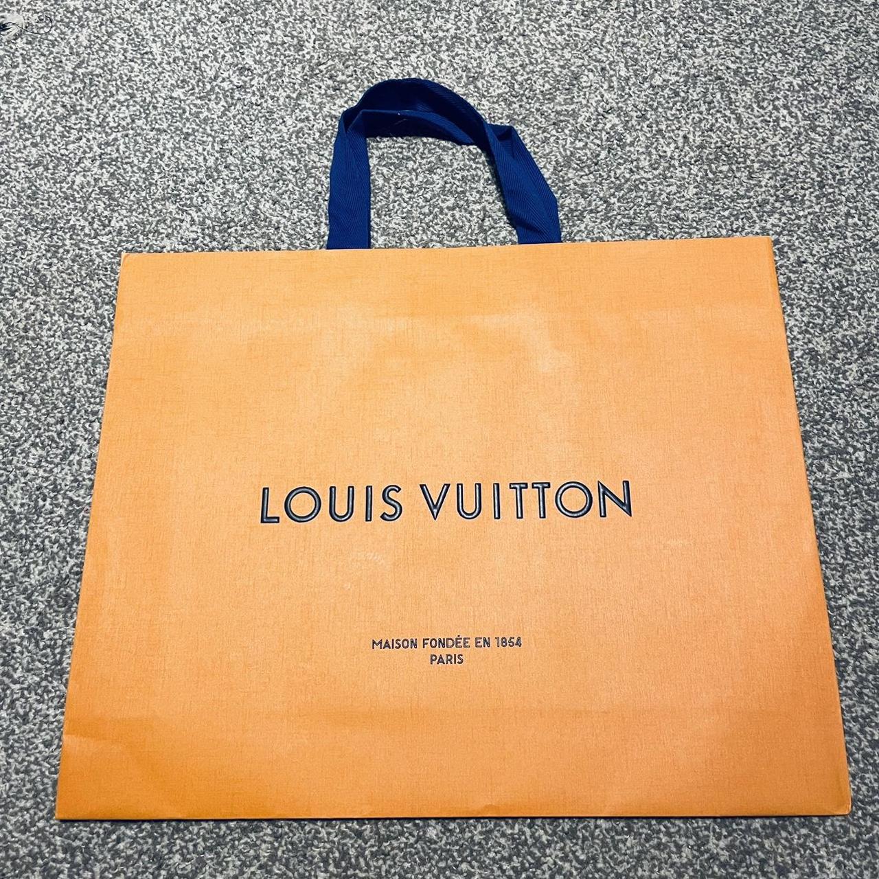 XL Louis Vuitton paper bag - Depop