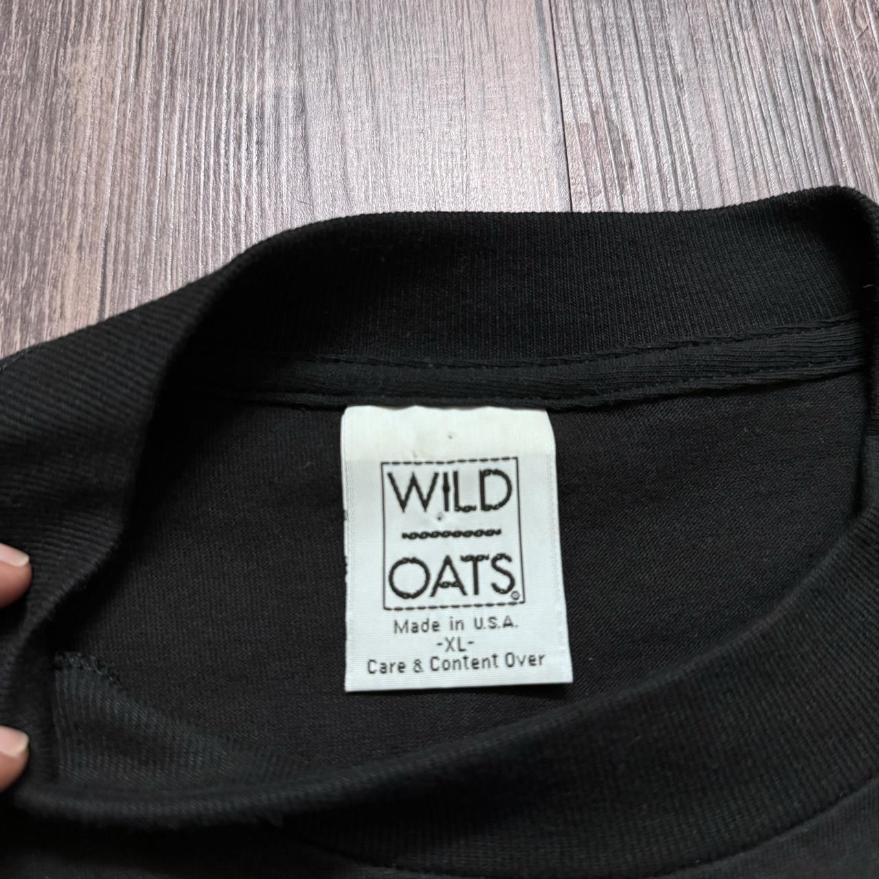 90s Budweiser WILD OATS USA製 Tシャツ 墨黒 XL Vintage 1992 black Budweiser “Billiards” tee Mint | Depop