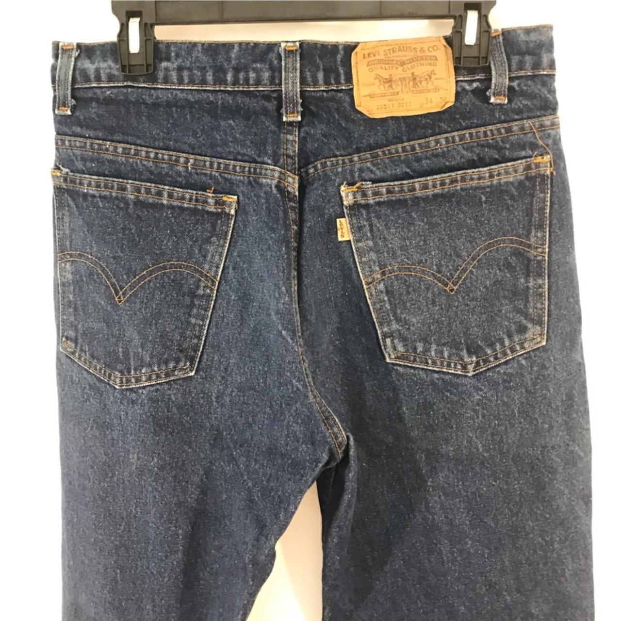 Vintage Rare 70's Levi's Orange Tab 20517-0217 This | Depop