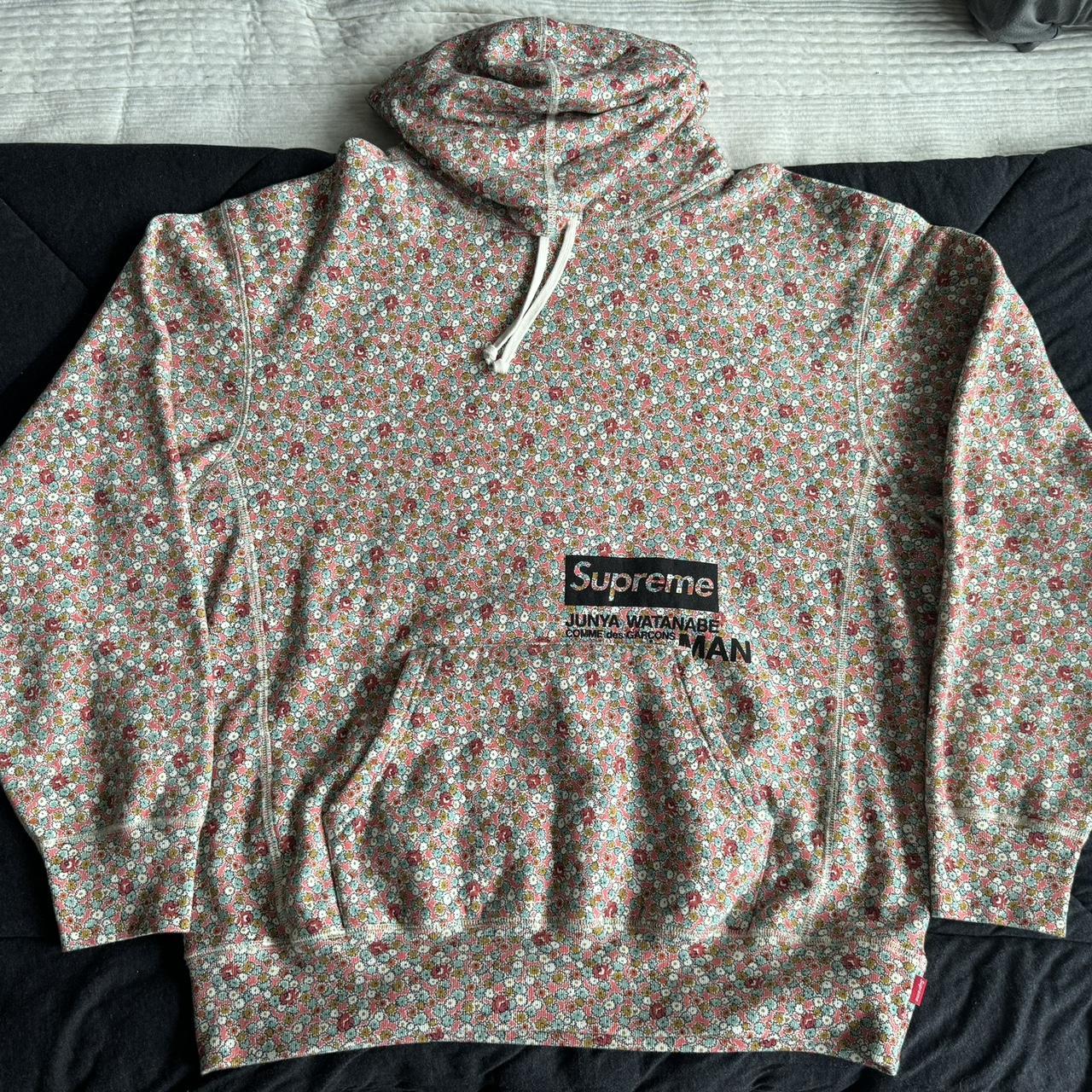 Supreme JUNYA WATANABE 花柄パーカー Lサイズ Supreme®/JUNYA WATANABE COMME des GARÇONS Hooded Sweatshirt