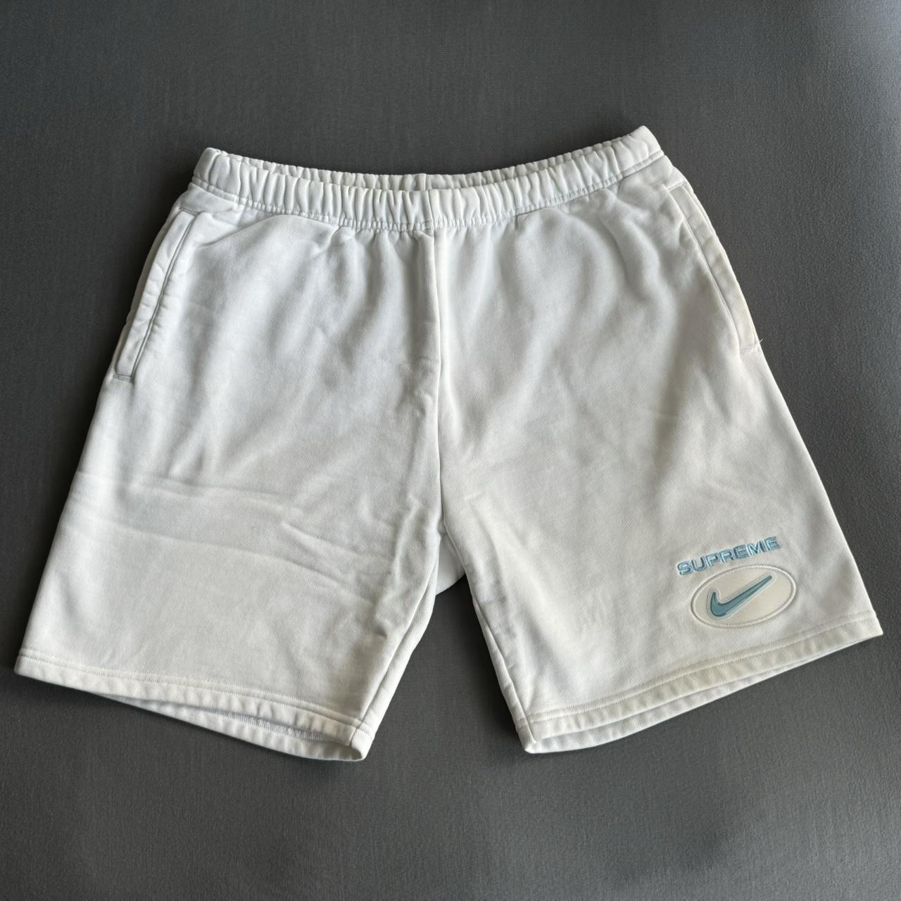 Nike x Supreme Jewel Sweatshorts Size S condition | Depop