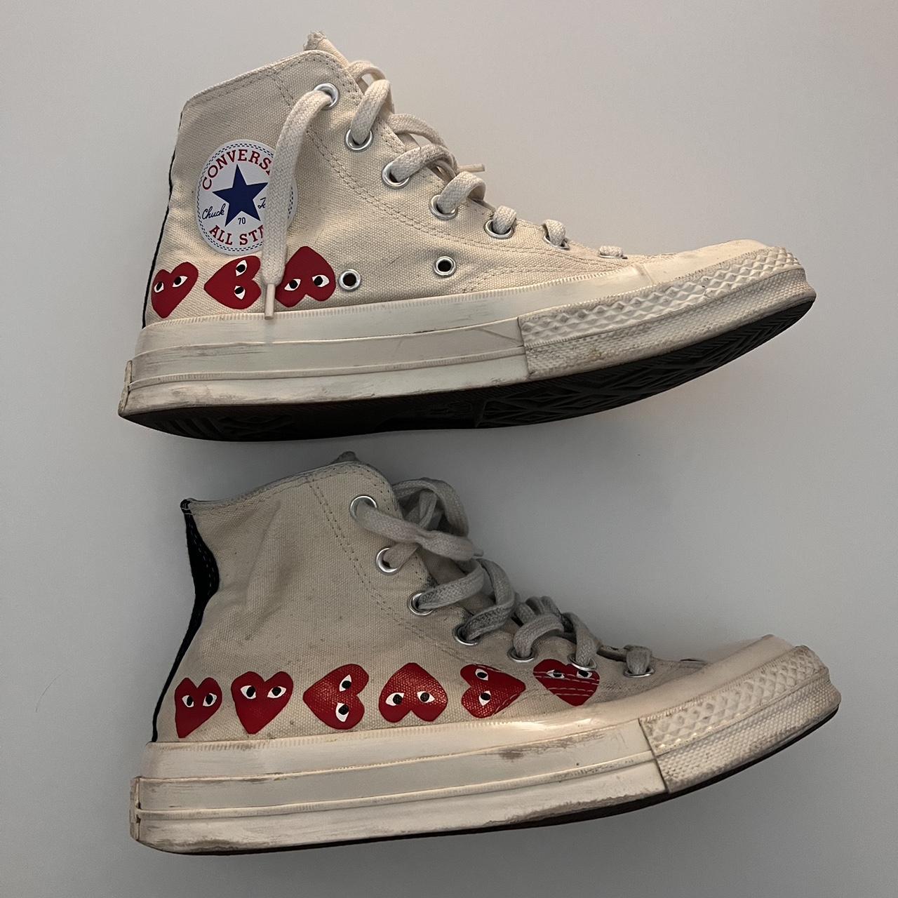 Comme Des Gar ons x Converse US MENS 7 US WOMENS Depop