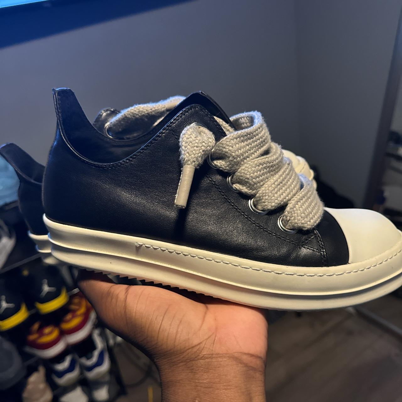 Rick Owens low Jumbo lace No box Size 41(9) | Depop