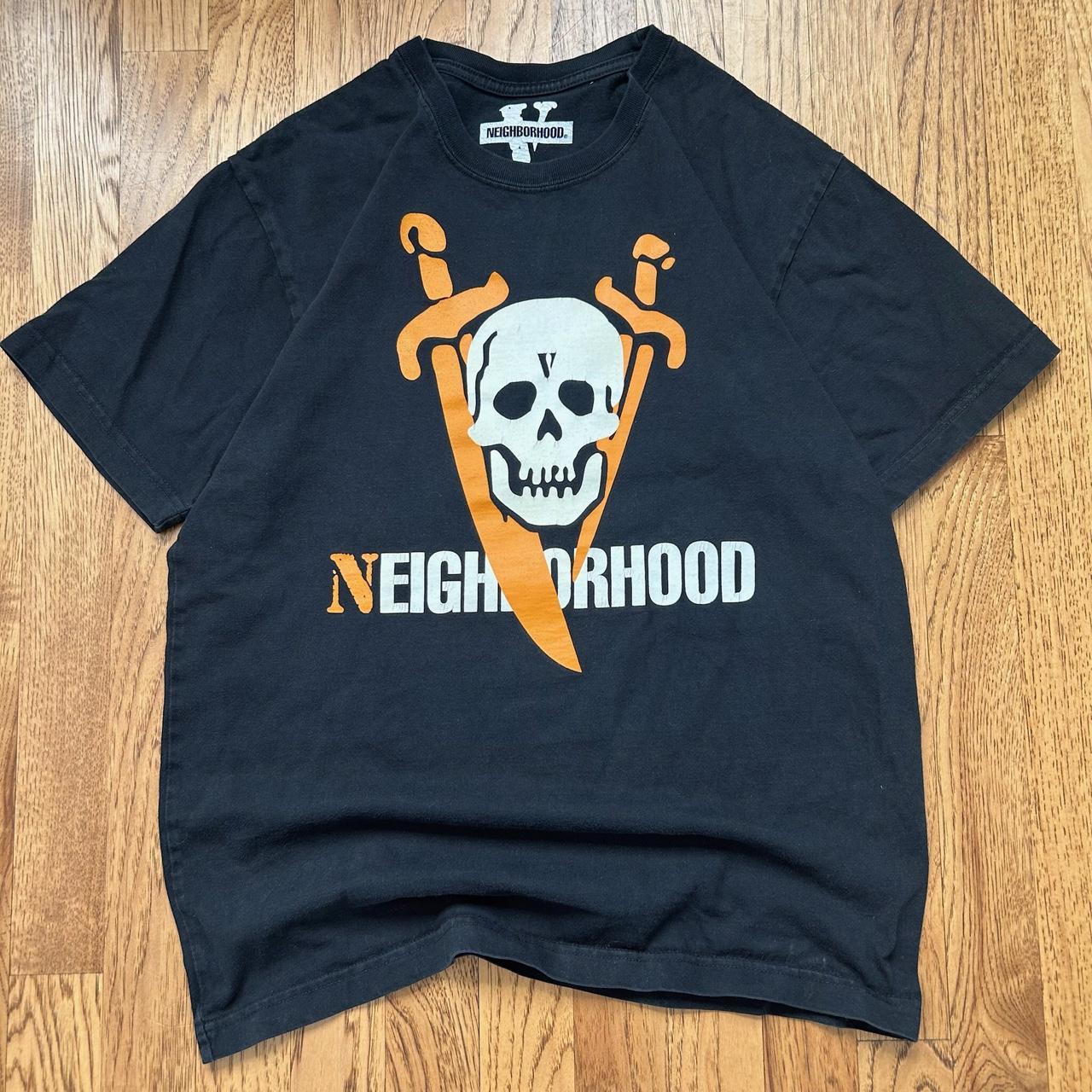 Vlone Men's T-shirt Black S – VLone x Neighborhood Tee Men's S