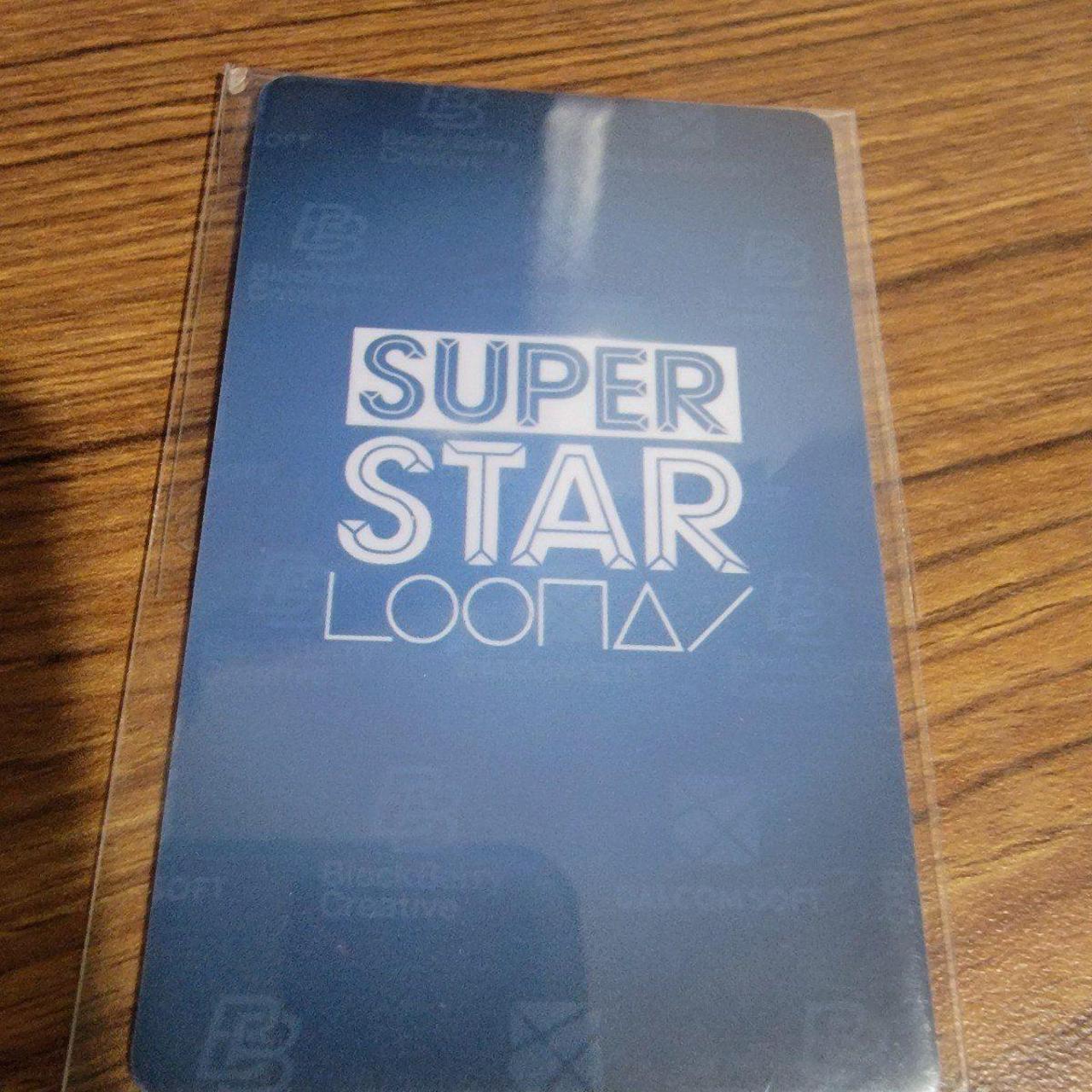LOONA superstar ソウルコン 会場特典　トレカ　ヘジュ　オリビアへ LOONA superstar ソウルコン 会場特典トレカヘジュオリビアへ