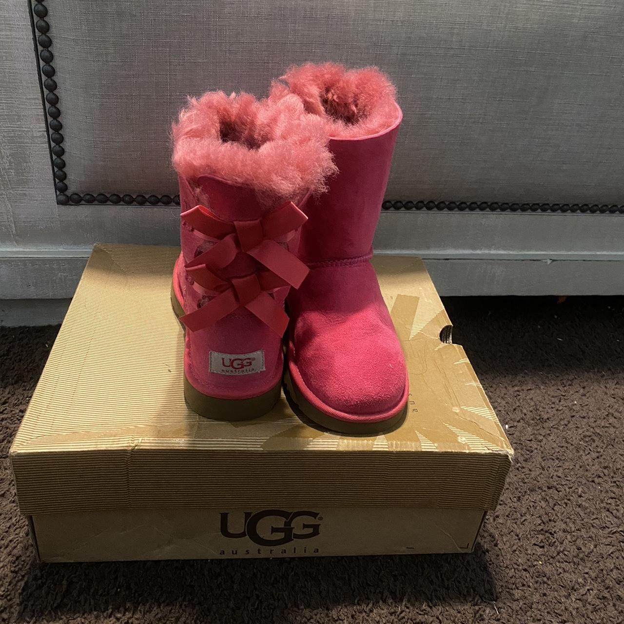 Ugg pink boots size store 2