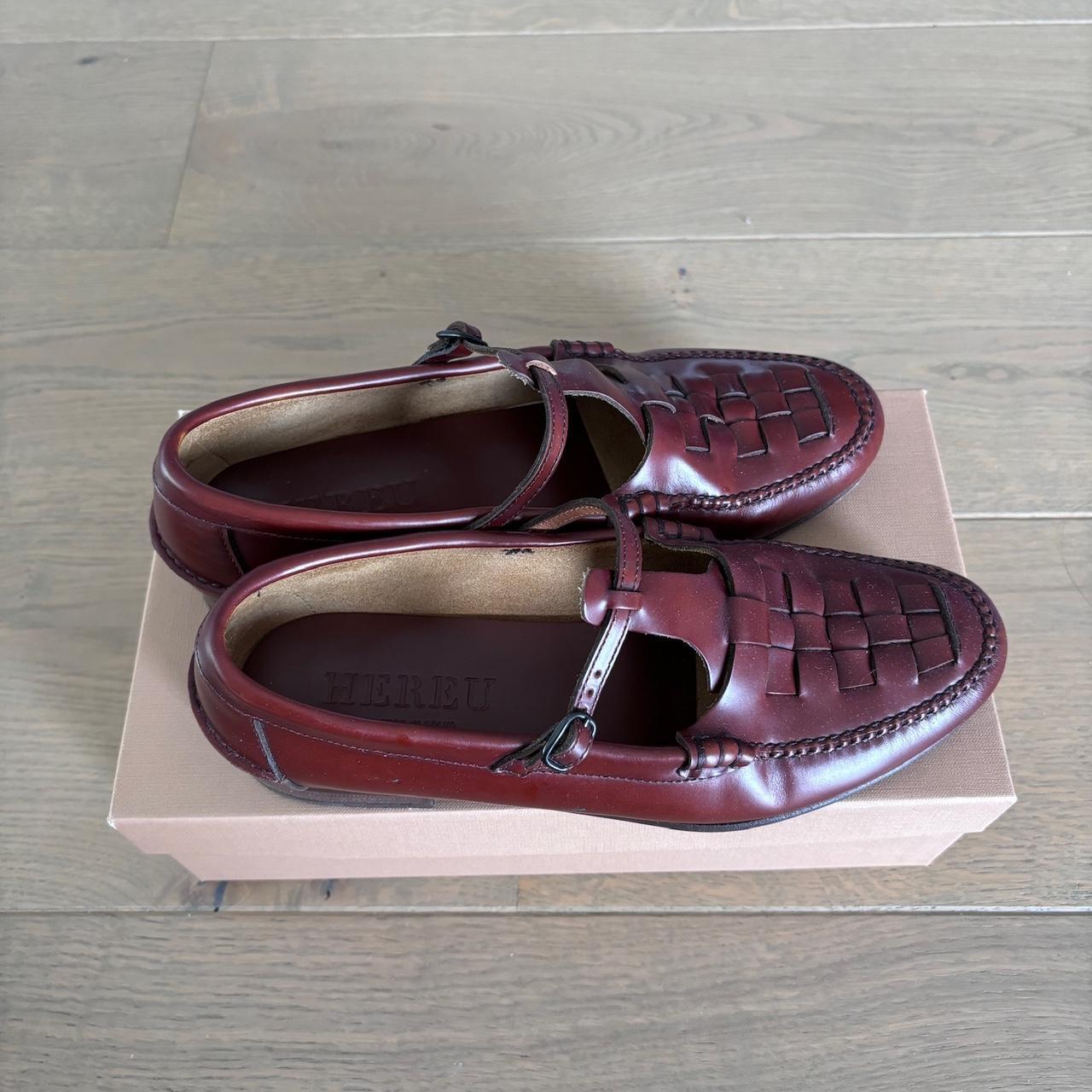 Hereu Maqueda interwoven t-bar loafer Worn a few | Depop Hereu Maqueda interwoven t-bar loafer Worn a few | Depop