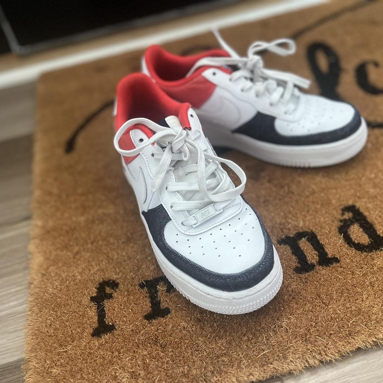 nike air force 1 usa denim