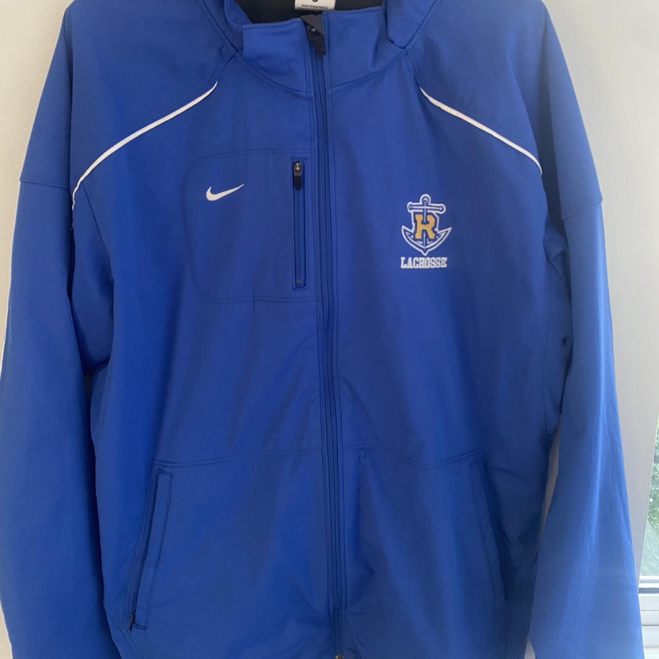 Rollins college Lacrosse Nike jacket. Waterproof and. Depop