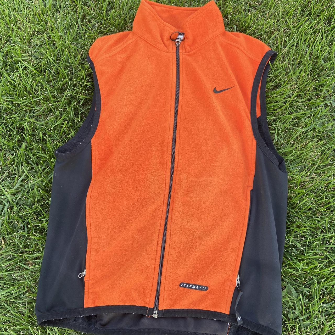 Orange nike vest best sale