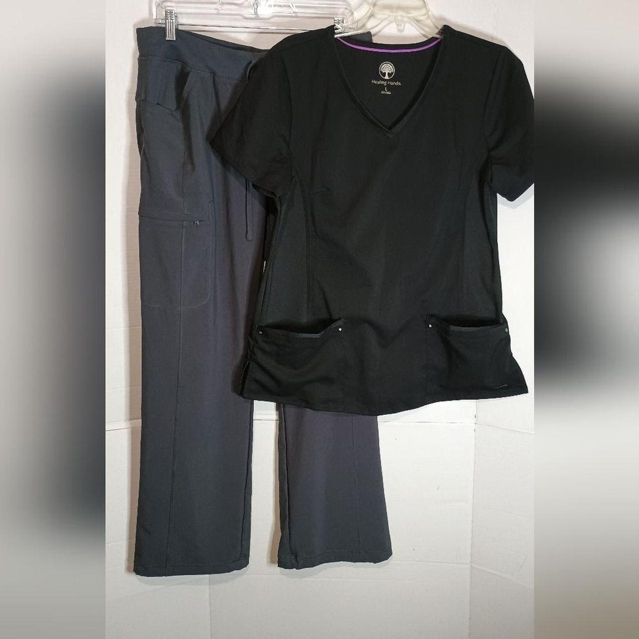 Source Unknown Women's Top - Black/Grey - L – Com… - image 1