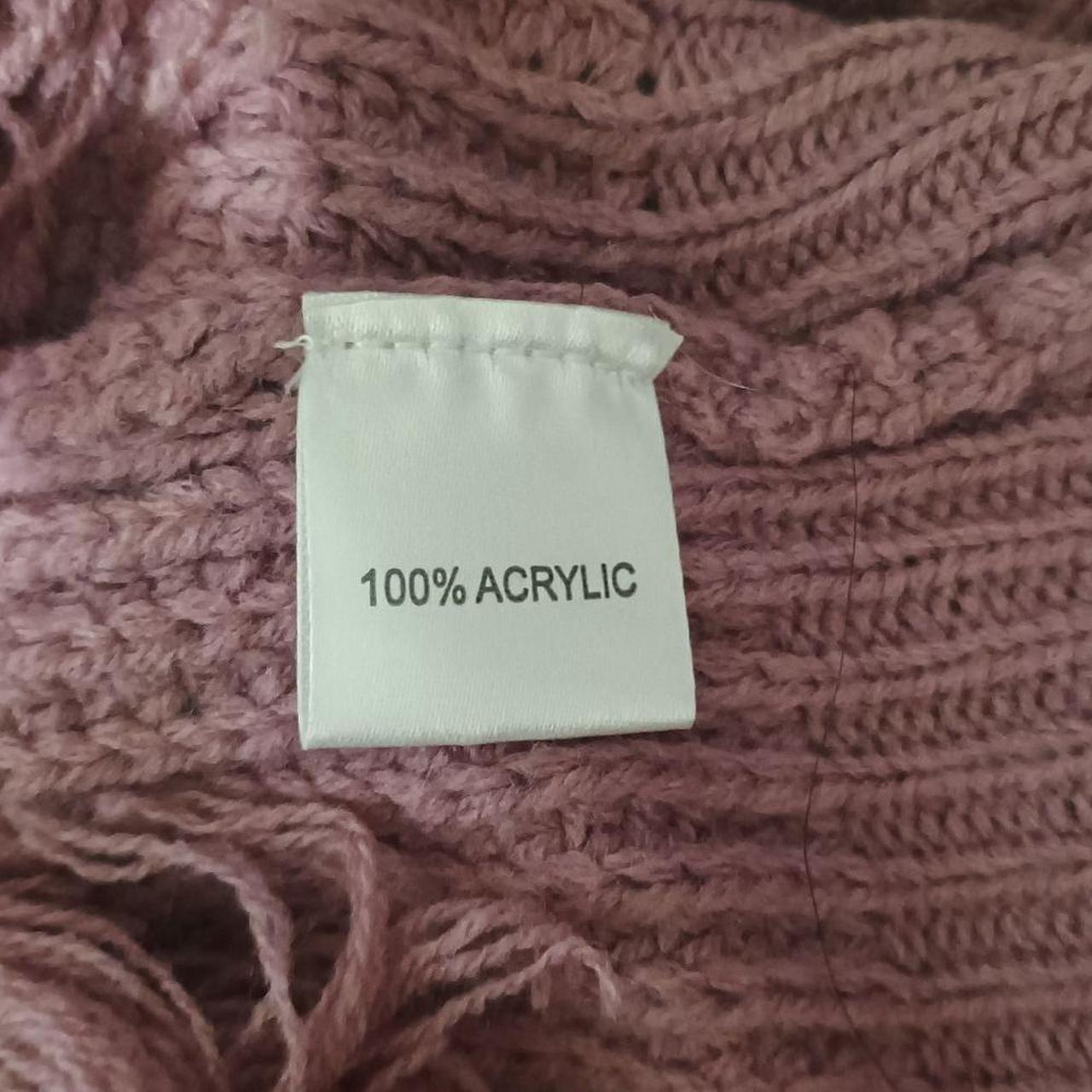 Source Unknown Women's Sweater - Pink - L – Chic … - image 4