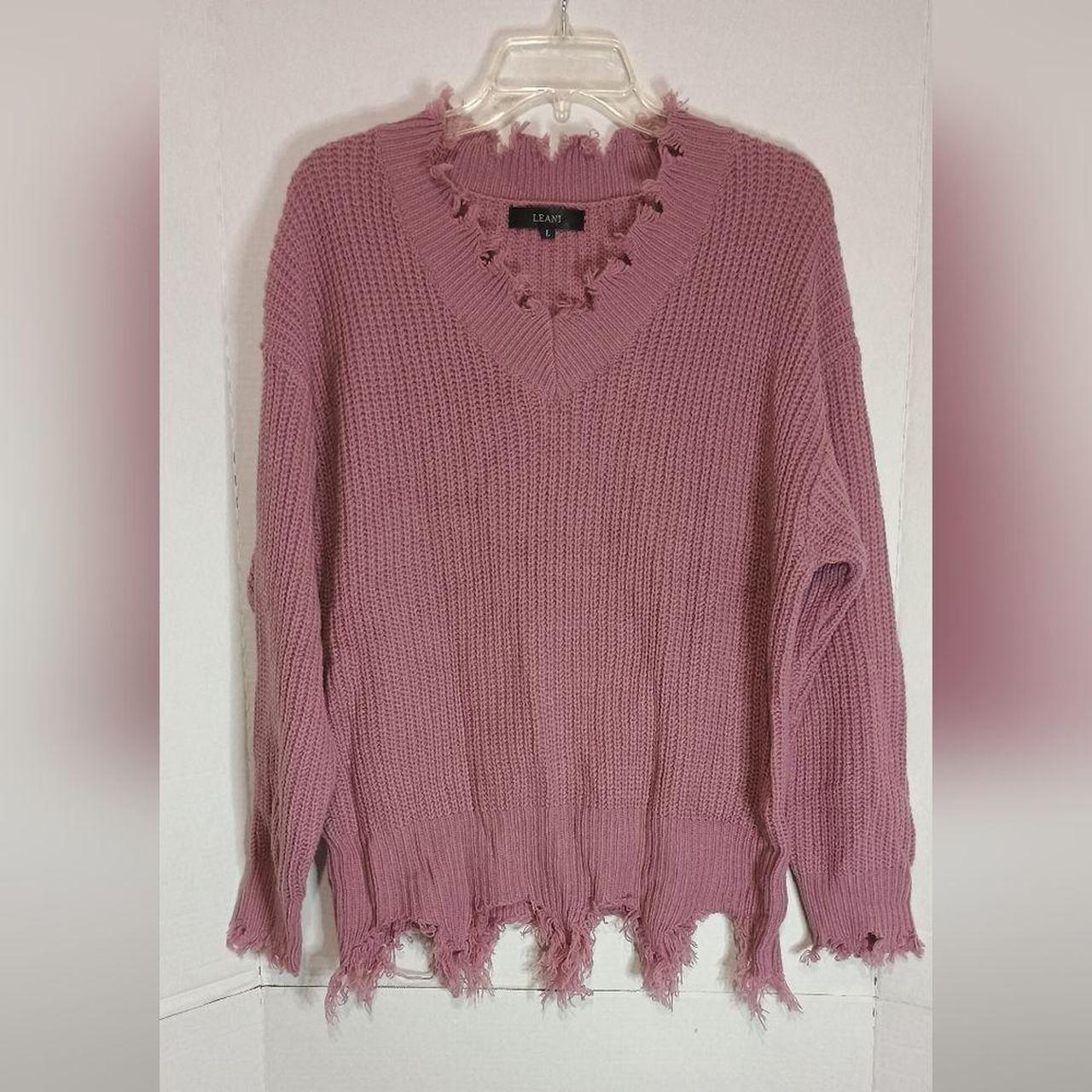 Source Unknown Women's Sweater - Pink - L – Chic … - image 1