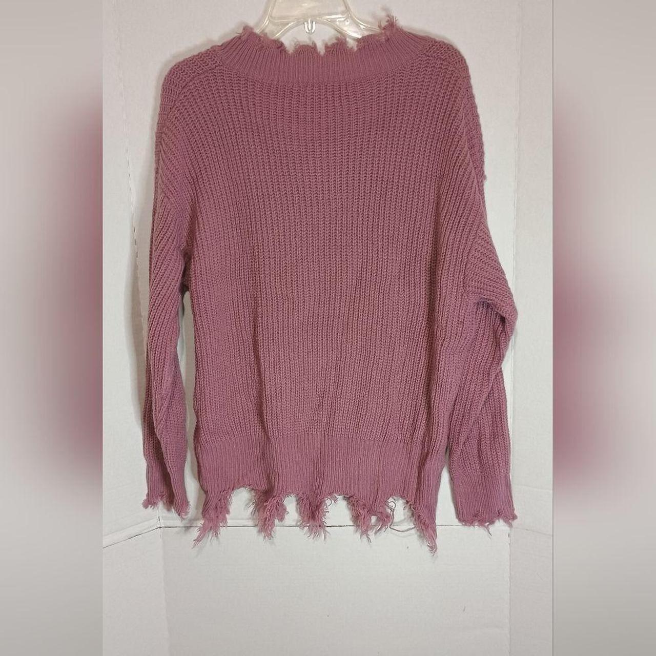 Source Unknown Women's Sweater - Pink - L – Chic … - image 2