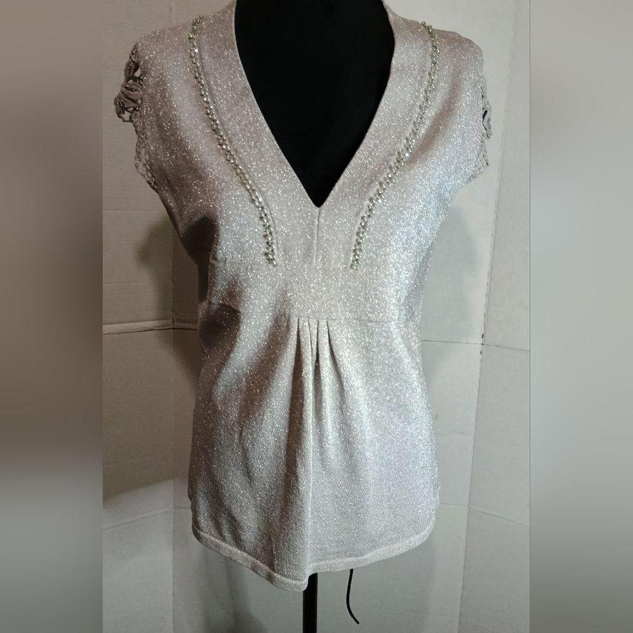 Source Unknown Women's Blouse - White/Cream - L –… - image 1