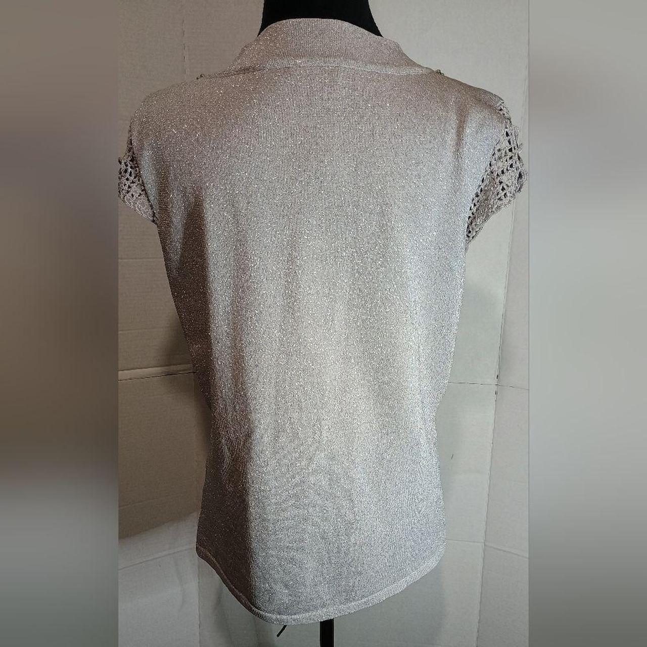 Source Unknown Women's Blouse - White/Cream - L –… - image 2