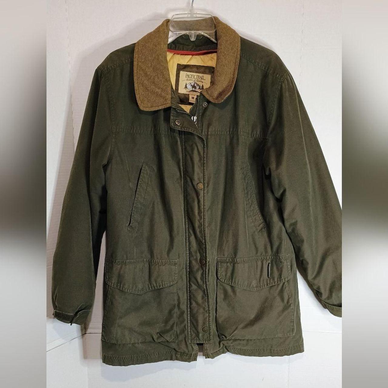 Source Unknown Women's Jacket - Green/Tan - M – S… - image 2