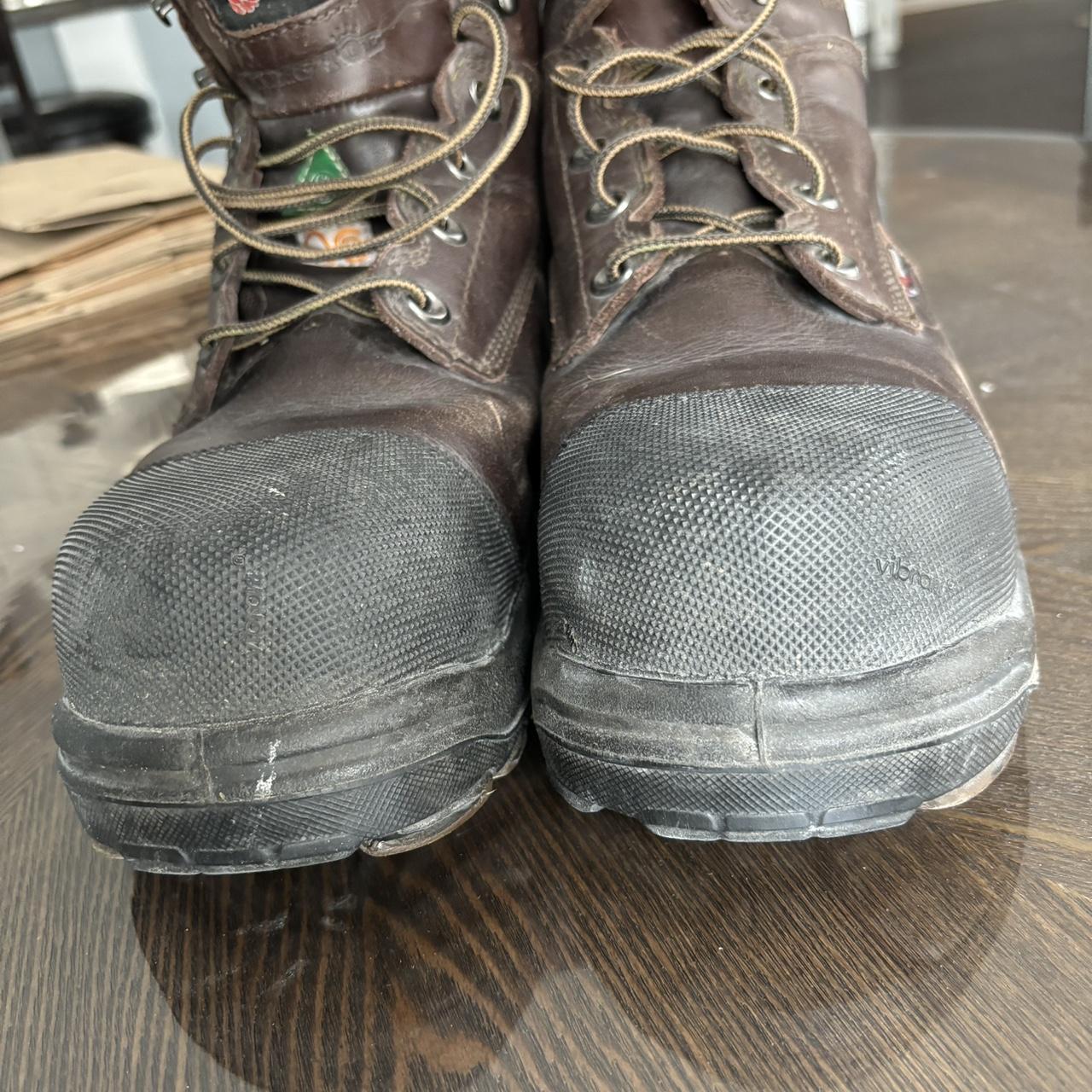 Red Wings Steel Toe Boots Depop