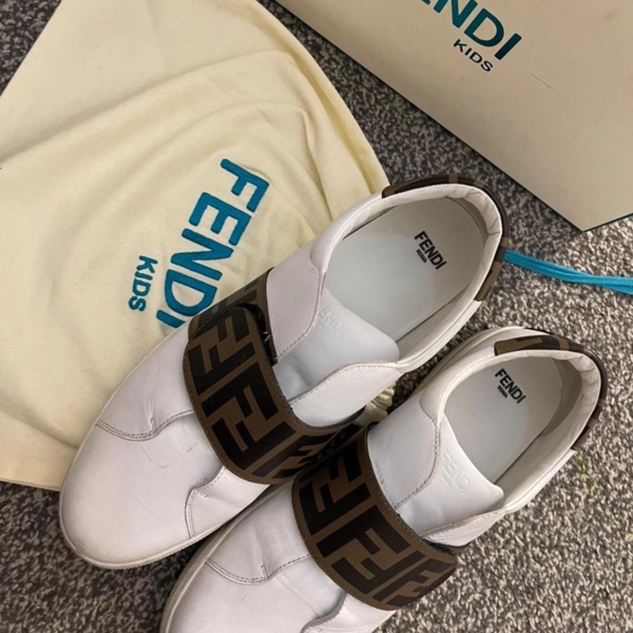 Ladies fendi trainers best sale