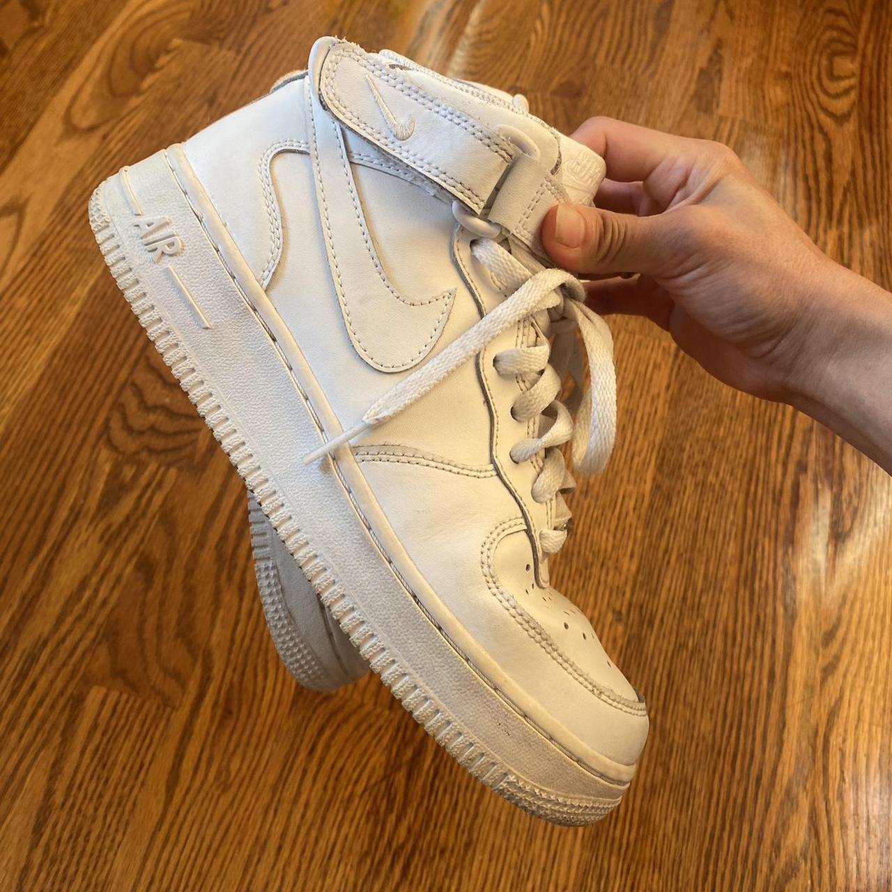 Nike Air Force 1 High White/White Women's Shoes, Size: 6