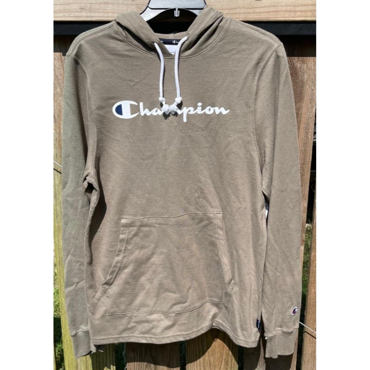 Champion 100 cotton hoodie best sale