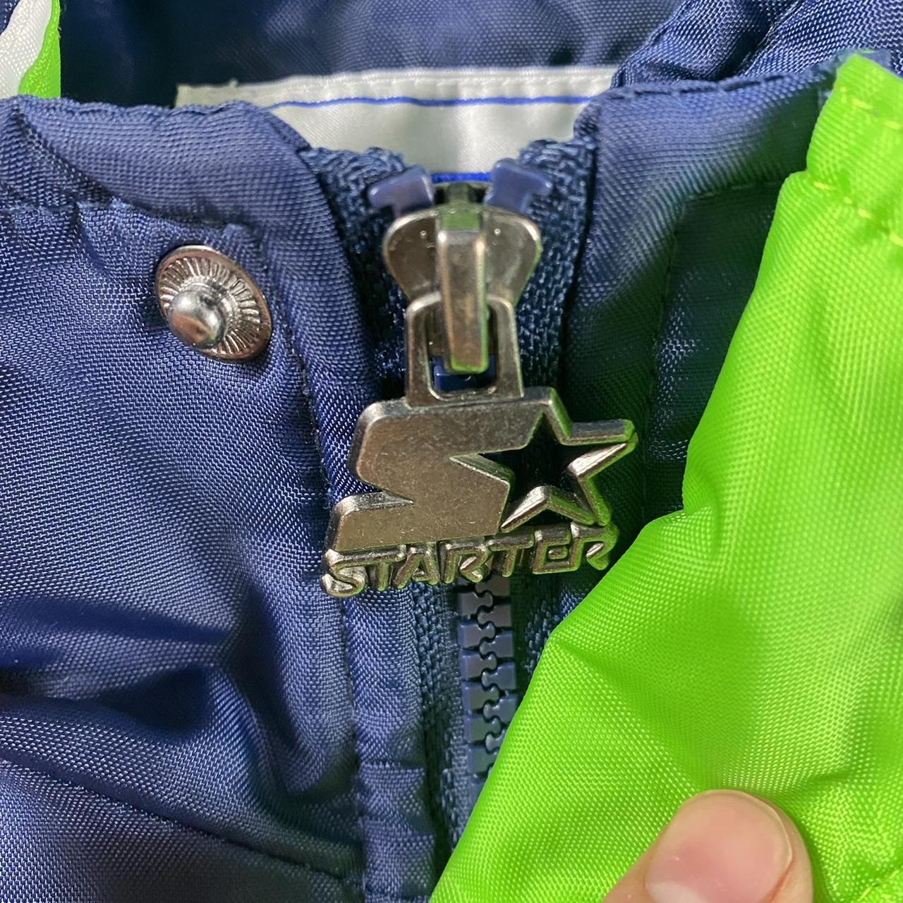 Vintage Seattle Seahawks Starter jacket. Jacket is - Depop