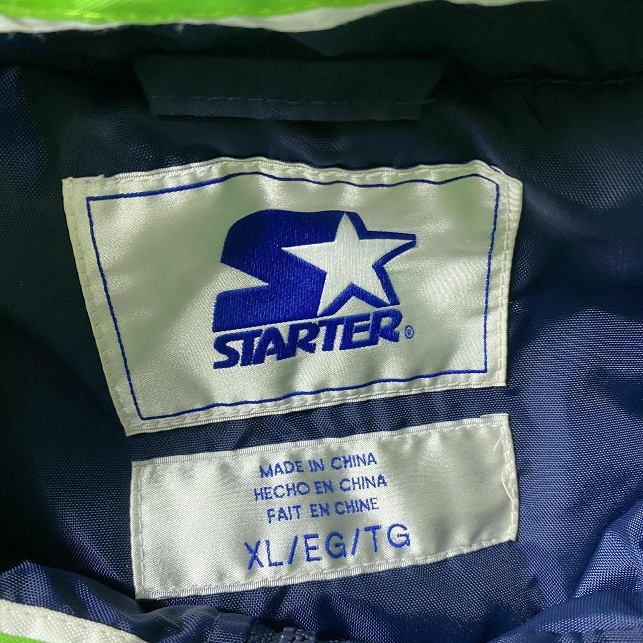 Vintage Seattle Seahawks Starter jacket. Jacket is - Depop