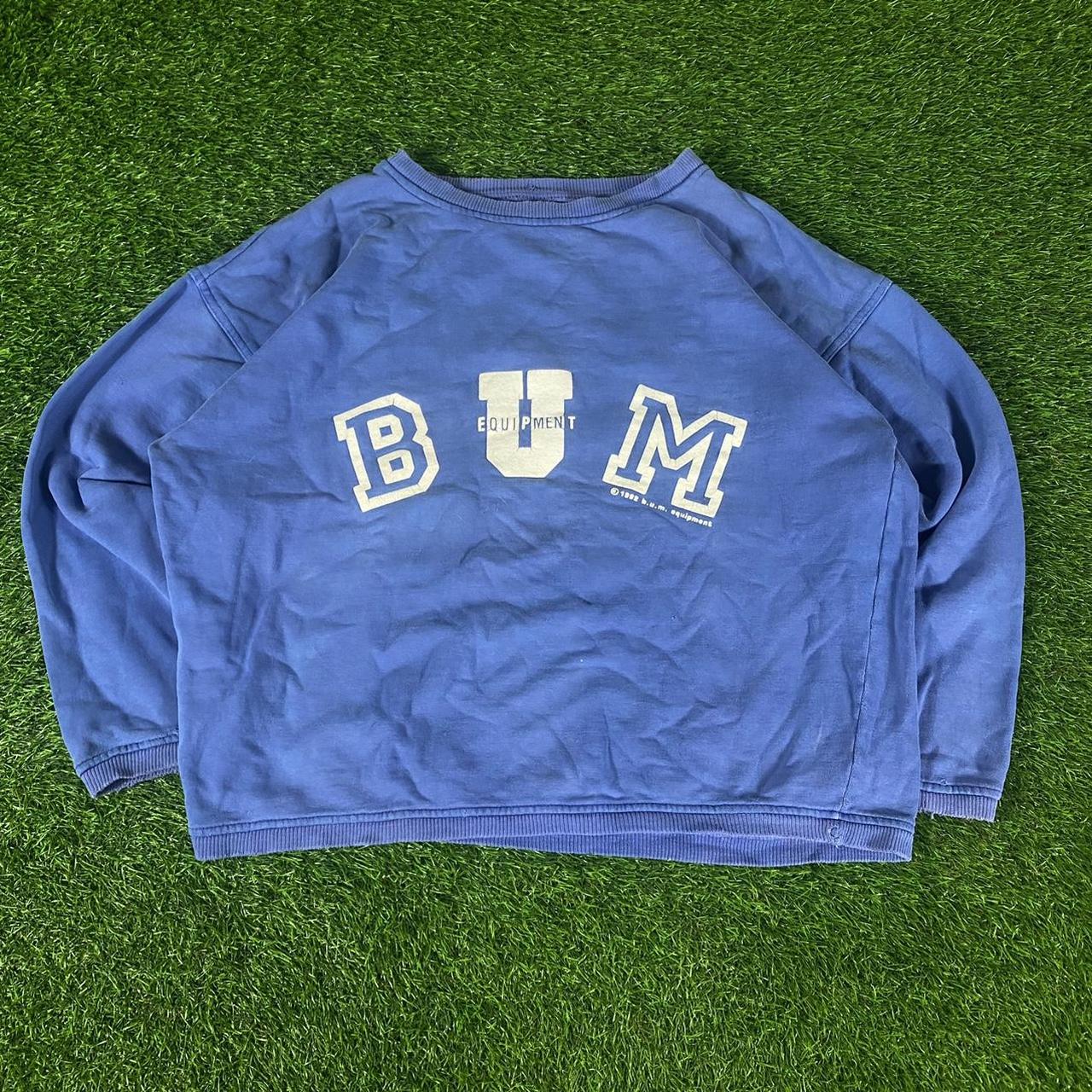 Vintage VTG 90’s B.U.M. Equipment Cropped Boxy... Depop