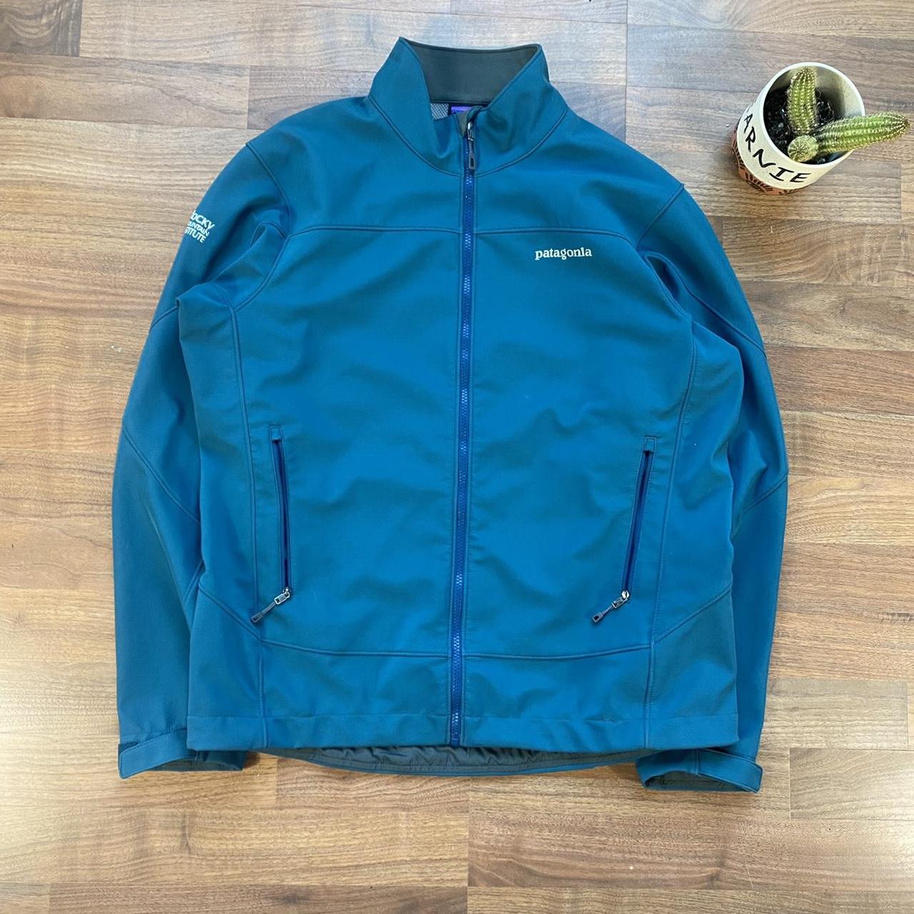 Patagonia Men's Blue Jacket | Depop