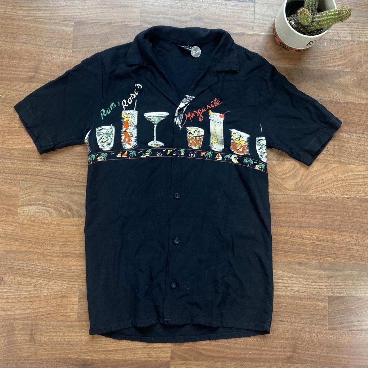 Vintage VTG 70’s 80’s Hutspah Cocktails Shirt