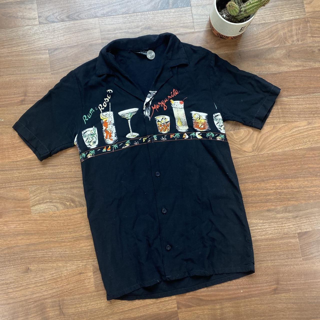 Vintage VTG 70’s 80’s Hutspah Cocktails Shirt