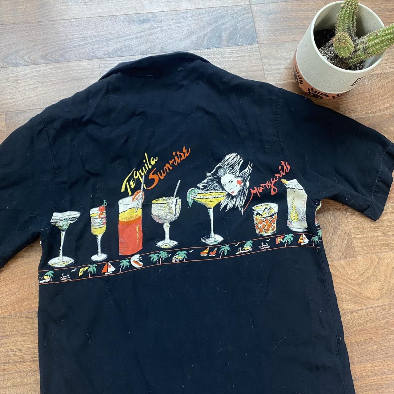 HUTSPAH Cocktails Shirt. Sz L. – RACQUET SOCIETY