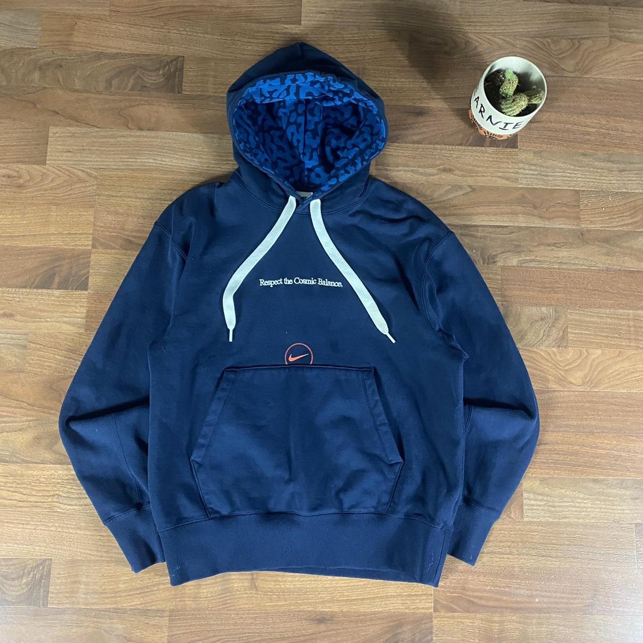 Supreme x Nike striped hoodie Excellent condition - Depop