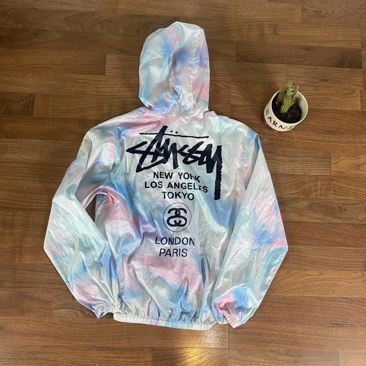 Cotton candy 2025 stussy windbreaker