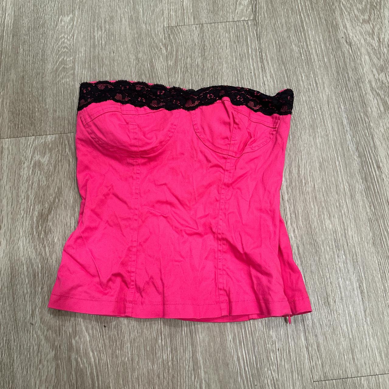 Wet Seal Women's Corset - Pink - S – Insane wet s… - image 1