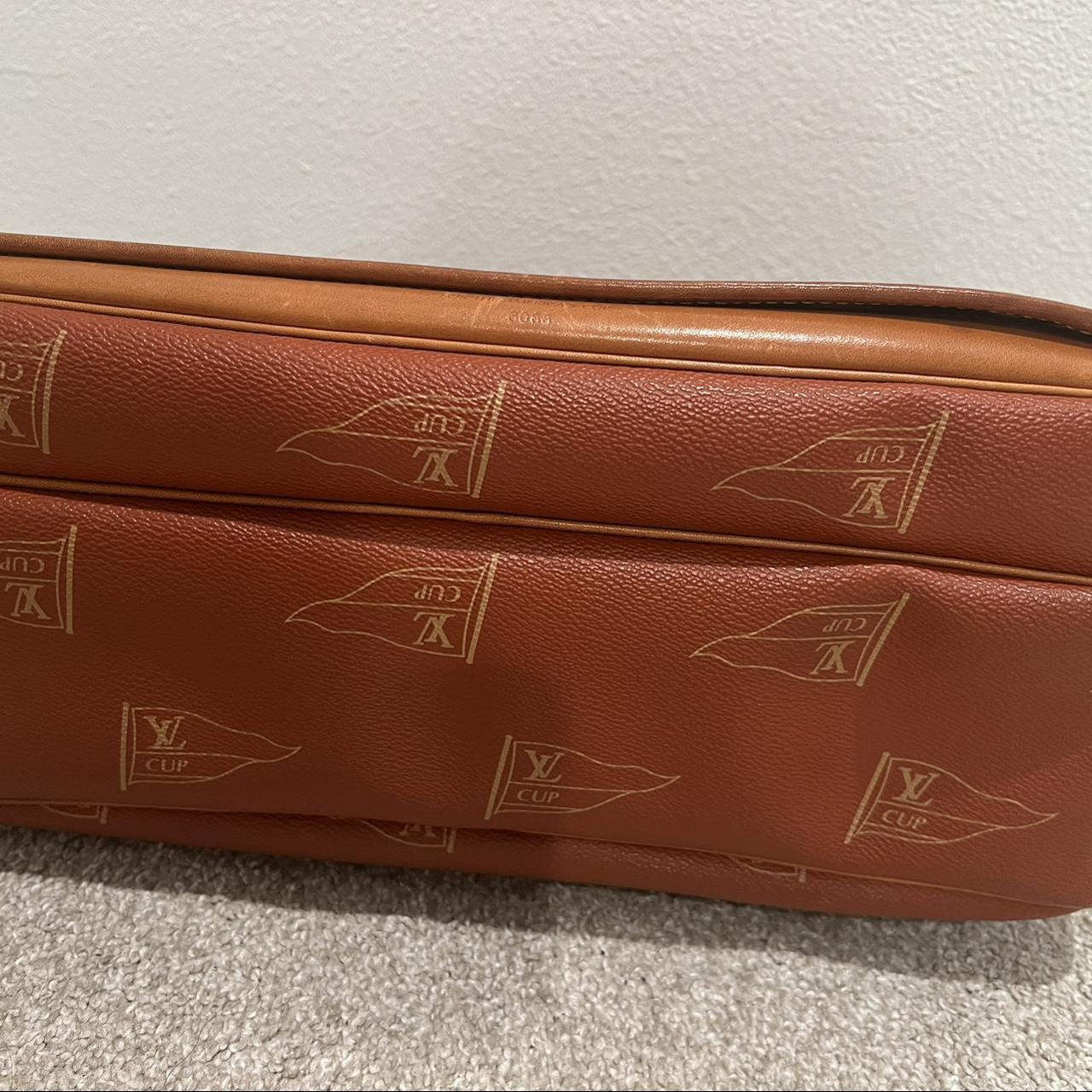 Louis Vuitton Mens Orange And Brown Accessory Depop 3100