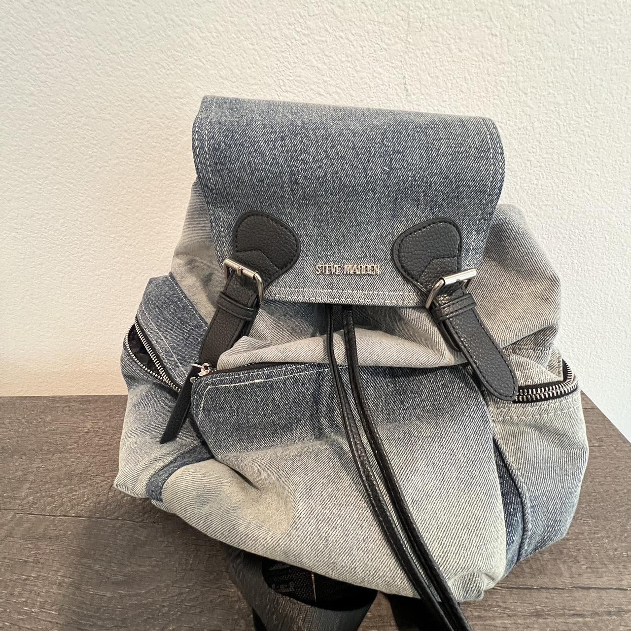 Steve madden backpack grey online