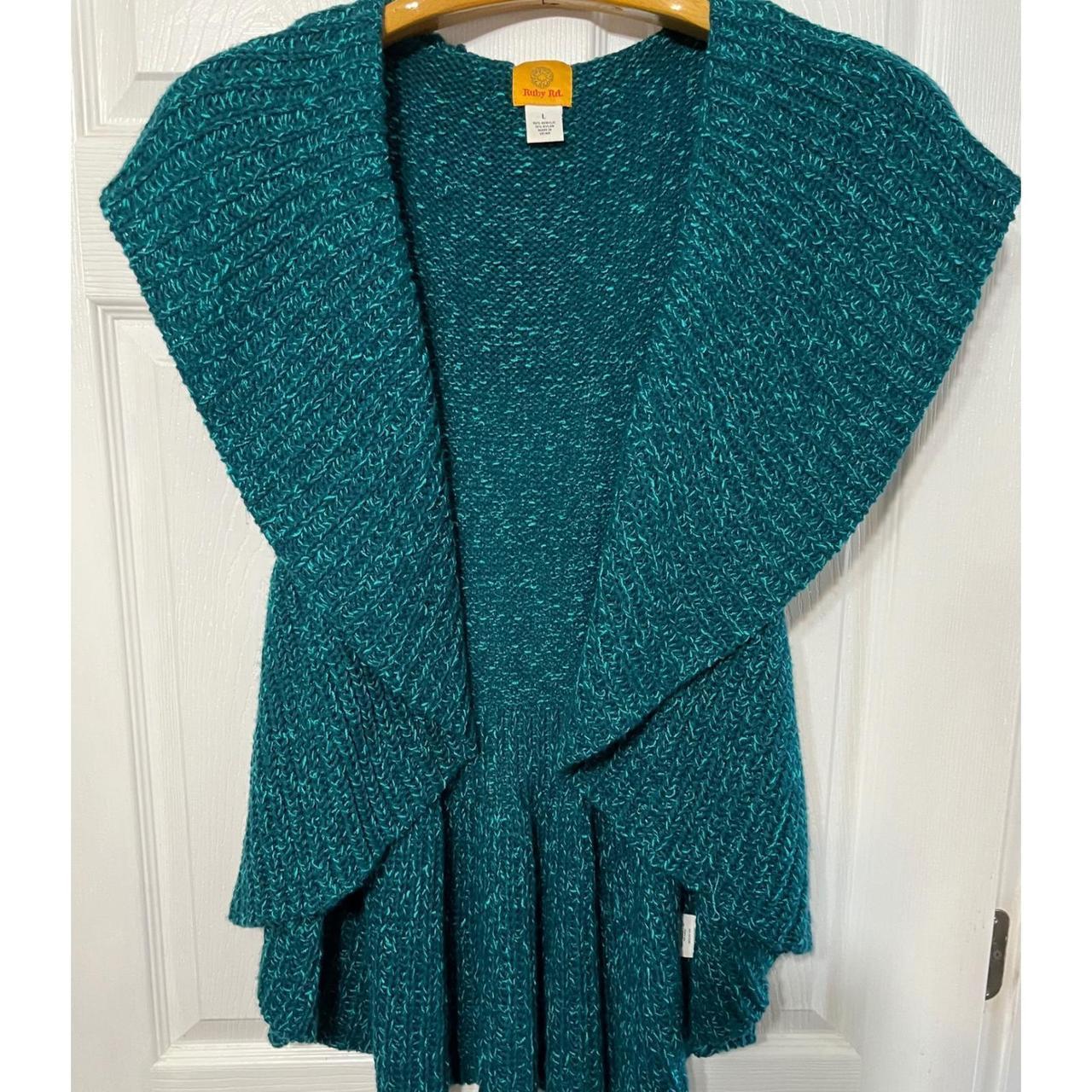 Ruby Rd. Women's Cardigan - Green - L – Ruby Rd. … - image 1