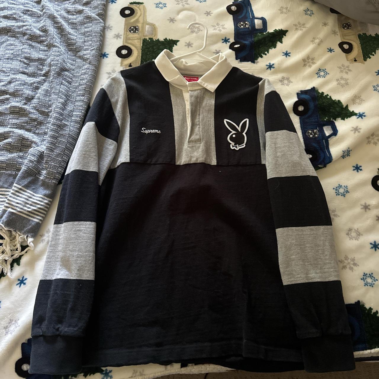 Supreme x playboy long purchases sleeve polo