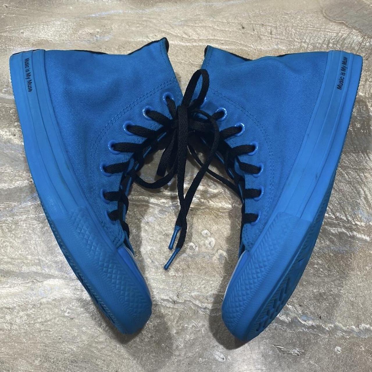 Converse All Star X OPI Blue 'Music Is My