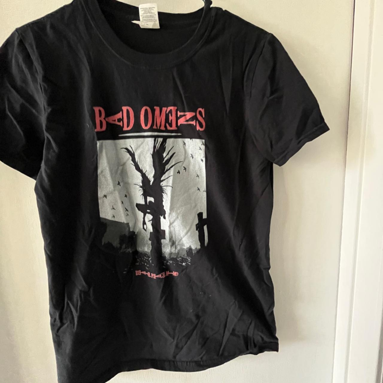 Bad Omens x Death Note Ryuk Shirt Size: Small, fits... - Depop