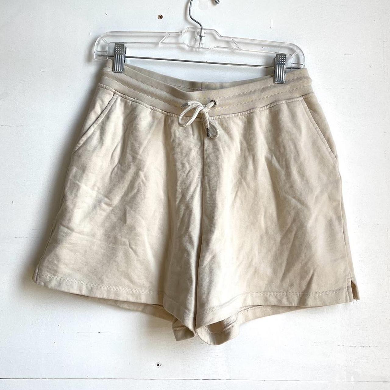 Colorful Standard Women's Cream and White Shorts (5)