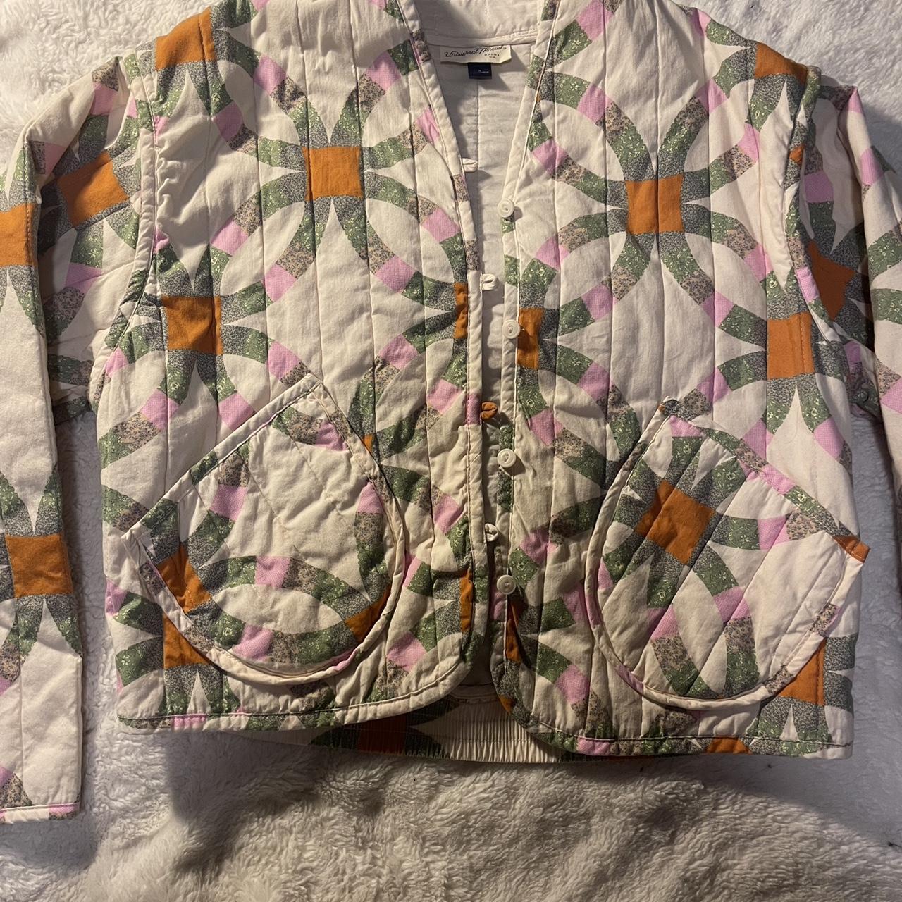 Universal Thread Women's Puffer Jacket - Multi/Cr… - image 1