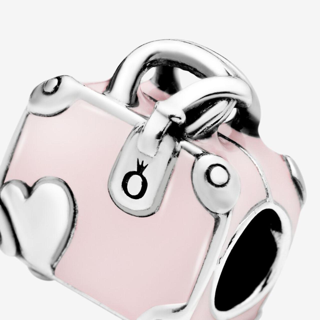 PANDORA Pink Travel Bag Charm - Walmart.com
