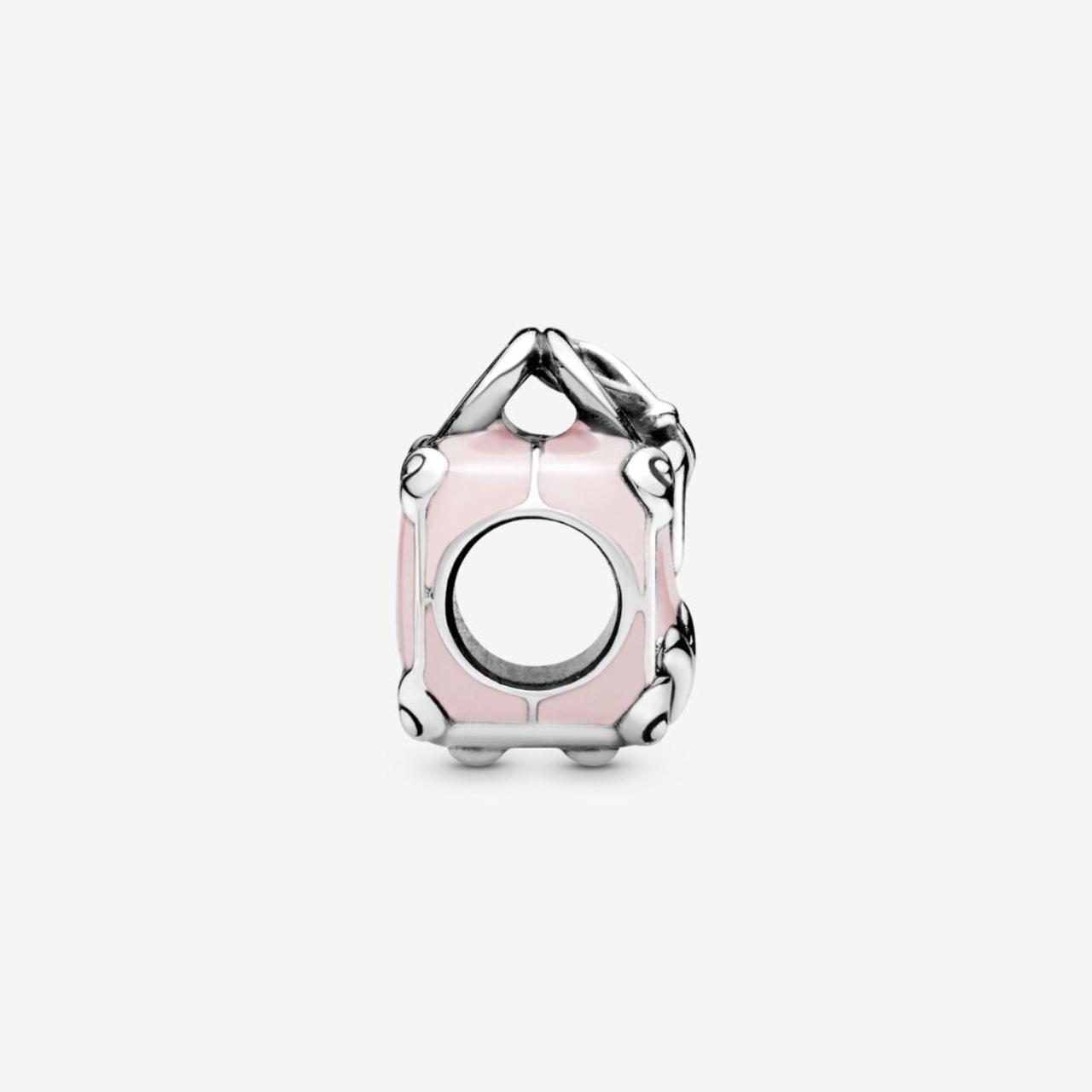 Amazon.com: PANDORA Pink Travel Bag Charm - Compatible with